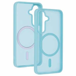 Tel Protect Aura Matte Magsafe maciņš Samsung Galaxy S25/S24, piparmētru zaļš