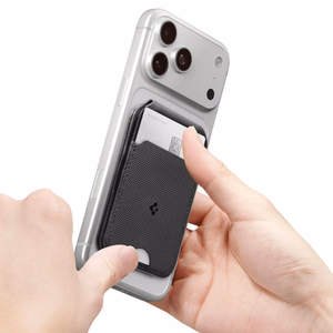 SPIGEN S314-2 SLIM FOLD TRIPOD MAGSAFE UNIVERSAL MAGNĒTISKS KARŠU TURĒTĀJS melns
