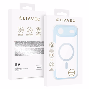 Liavec Soft Case for Iphone 17 Air light blue