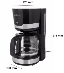 Pilienveida kafijas automāts AROMA 100, 1,5 l