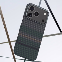 Benks Magnētiskais Armor Air Aurora Kevlar 600D viedtālruņa apvalks (0067) Iphone 17