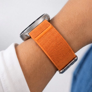 Tech-Protect Nylon Clasp siksniņa modelim Samsung Galaxy Watch Ultra 47 mm – oranža