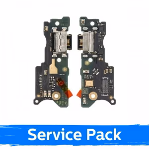 Uzlādes ports saderīgs ar Xiaomi Redmi 10 / Redmi 10 (2022) ar elastīgo kabeli / Plata (Service Pack)