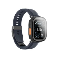 AmazingThing Radix rūdīts stikls ar vāciņu Apple Watch UItra 3 49mm - Melns