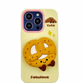 Maciņš 3D PRETZEL AR STATĪVU IPHONE 14 PRO