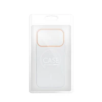 Korpuss GO ORANGE saderīgs ar MagSafe priekš IPHONE 17 Pro caurspīdīgs