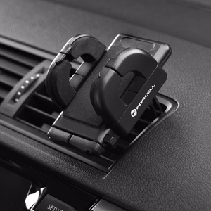 FORCELL F-GRIP regulārais automobiļa turētājs gaisa ventilācijai melns