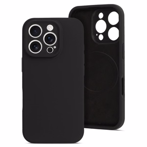 MagColor Pure apvalks iPhone 16 Pro Max melns