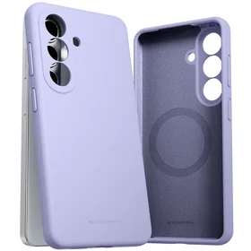 Case Mercury Pure Magsafe Silicon Case Samsung S947 S26 Plus lavander gray