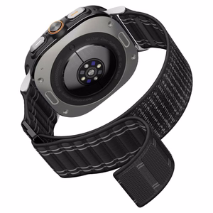 SPIGEN WBF0 siksniņa SAMSUNG GALAXY WATCH ULTRA 2024 / 2025 (47 MM) melns