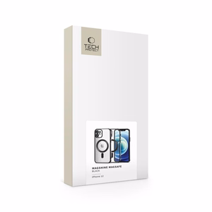 Tech-Protect MagShine Line MagSafe apvalks iPhone 12 - melns