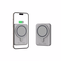 Portatīvais lādētājs Tech-Protect PB11 LifeMag MagSafe 10000 mAh - titāna