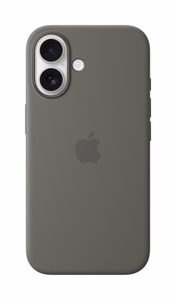 MYY33ZM/A Apple iPhone 16 silikona maciņš ar MagSafe (krāsa: akmens pelēka)