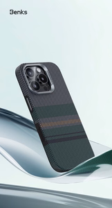 Benks Magnetic Armor Pro Aurora Kevlar 600D Case (CC65) for Iphone 16 Pro (Camera Control Button)