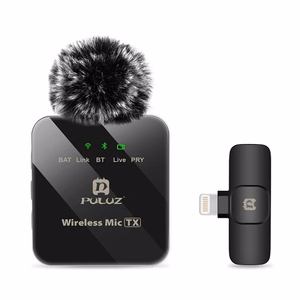 Wireless Lavalier Microphone for iPhone / iPad, 8-Pin Receiver