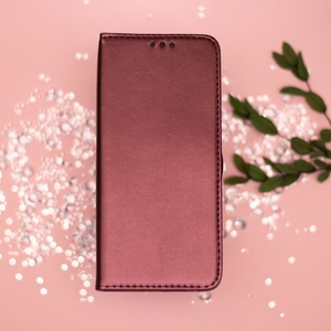 „Smart Magnetic“ vāciņš modelim Xiaomi Redmi Note 17 Pro Max 5G (Global), bordo