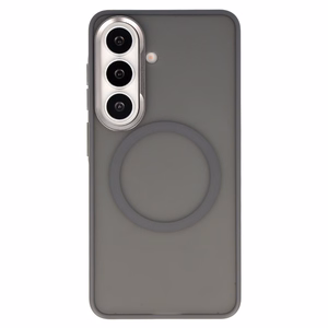 Liavec Soft Maciņš Metal Frame for Samsung Galaxy S26 pelēks