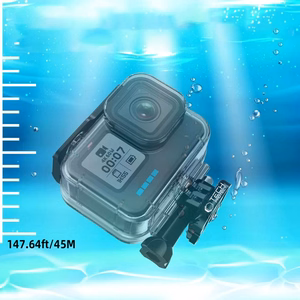 Tech-Protect GA200 ūdensizturīgs viedtālruņa apvalks GoPro Hero 9 / 10 / 11 / 12 - caurspīdīgs