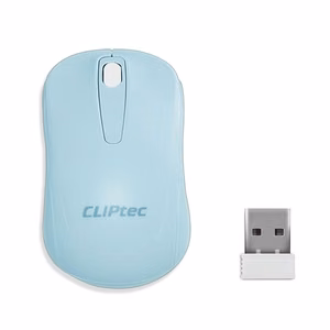 Cliptec Datora pele Young RZS859 bezvadu optical 1200DPI zils