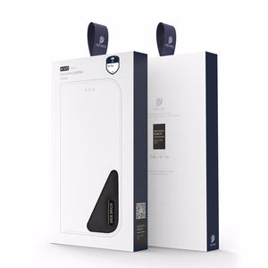 Dux Ducis Hivo ādas atverams vāciņš īstas ādas maks kartēm un dokumentiem iPhone 14 Pro brūna