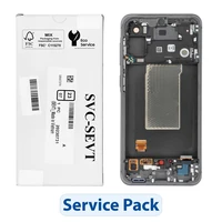 ServicePack LCD Displejs SAMSUNG A56 5G A566B - grafīts GH82-36829A
