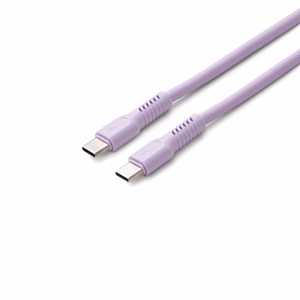 COLORUM cable USB-C - USB-C 1,8m 3A CK60-CC-09 xLavenda