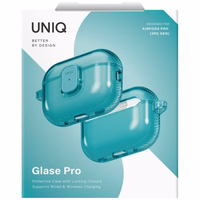 Uniq Glase Pro macins AirPods Pro 3 Lock macins - caurspidigs zils