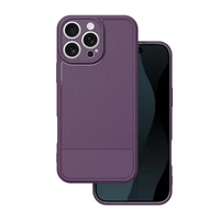 Simple Carbon viedtālruņa apvalks iPhone 16 Pro Max 6,9" violets