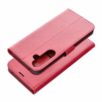 MEZZO grāmatas tipa viedtālruņa apvalks SAMSUNG A35 5G ar sapņu ķērāju, purpursarkans