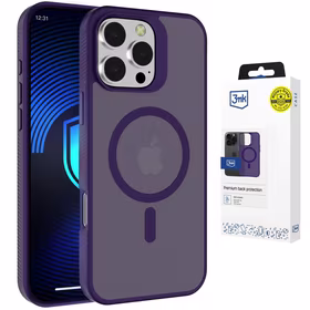 3mk Smoke MagCase for iPhone 16 Pro Max - violets-Translucent