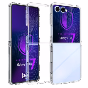 3mk Armor viedtālruņa apvalks Samsung Galaxy Z Flip 7 - caurspīdīgs