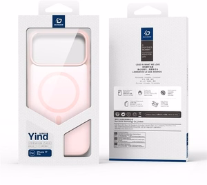 Korpuss Dux Ducis Apple iPhone 17 Pro rozā krāsā