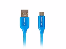 LANBERG CABLE USB 2.0 MICRO-B (M) - A (M) 1M QC