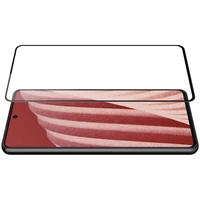 Nillkin CP+PRO īpaši plāns pilna ekrāna rūdītais stikls ar 0.2 mm rāmi 9H Samsung Galaxy A73 melns