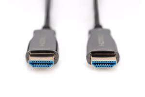 Digitus HDMI AOC hibrīdais optiskās šķiedras kabelis, UHD 4K, 10 m