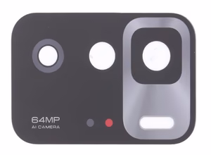 Xiaomi Poco X3 GT kameras lēca melna (tikai lēca) ORG