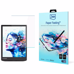 3mk Paper Feeling (līdz 8.3") – planšetdatora ekrāna aizsargs modelim PocketBook InkPad Color 3 7.8