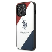 US Polo USHCP14LPSO3 iPhone 14 Pro 6.1" balta Trīskrāsu Reljefs