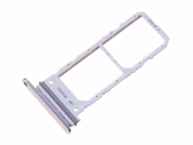 SIM card holder Samsung N970F Note 10 zils (Aura Glow) ORG