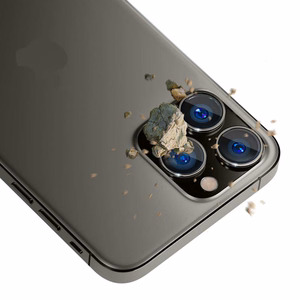 Apple iPhone 15 Pro - 3mk Objektīva aizsardzība grafīta krāsā