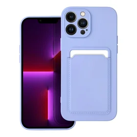 Karteņu viedtālruņa apvalks IPHONE 13 Pro Max violets