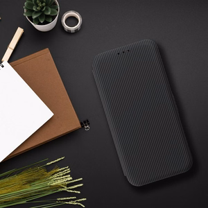 Flip case for iPhone 15 PRO MAX Folio Side Magnet black