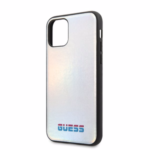 Guess GUHCN58BLD iPhone 11 Pro серебряный/серебряный жёсткий чехол Iridescent