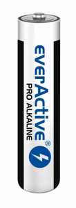 Sārmainās baterijas everActive Pro Alkaline LR03 AAA - shrink iepakojums - 10 gab.