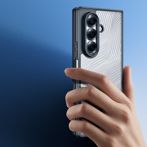 Dux Ducis Aimo viedtālruņa apvalks priekš Samsung Galaxy Z Fold7 - melns