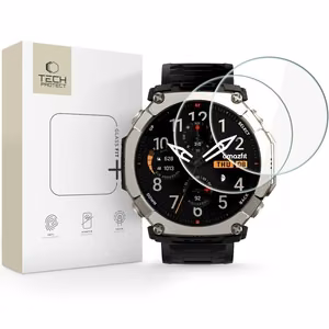 Tech-Protect Glass Fit+ 2 gab. rūdīts stikls priekš Amazfit T-Rex Ultra 2