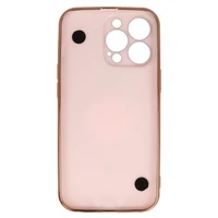 Viedtālruņa apvalks iPhone 13 Pro (dizains 4) (m) - gaiši rozā