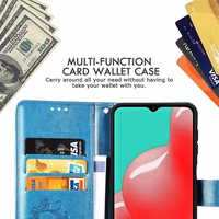 Korpuss Flower Book Samsung A346 A34 5G blue