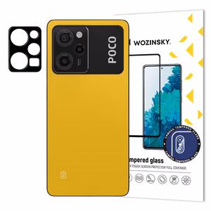 Wozinsky pilns rūdītais kameras stikls Xiaomi Redmi Note 12 Pro viedtālrunim, 9H kameras aizsardzība