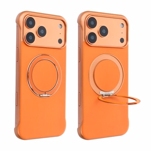 Case for iPhone 17 AIR Edge Free compatible with MagSafe orange